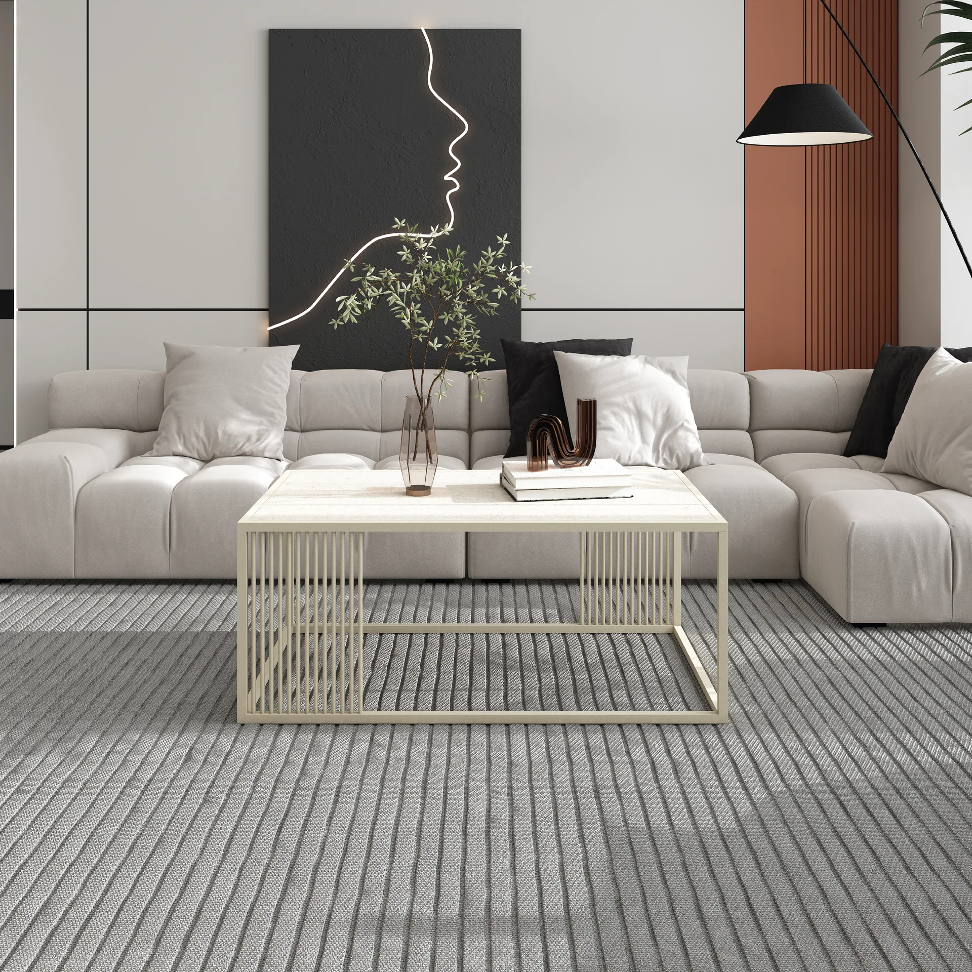 stolik z Dektonu kolekcja Noxe