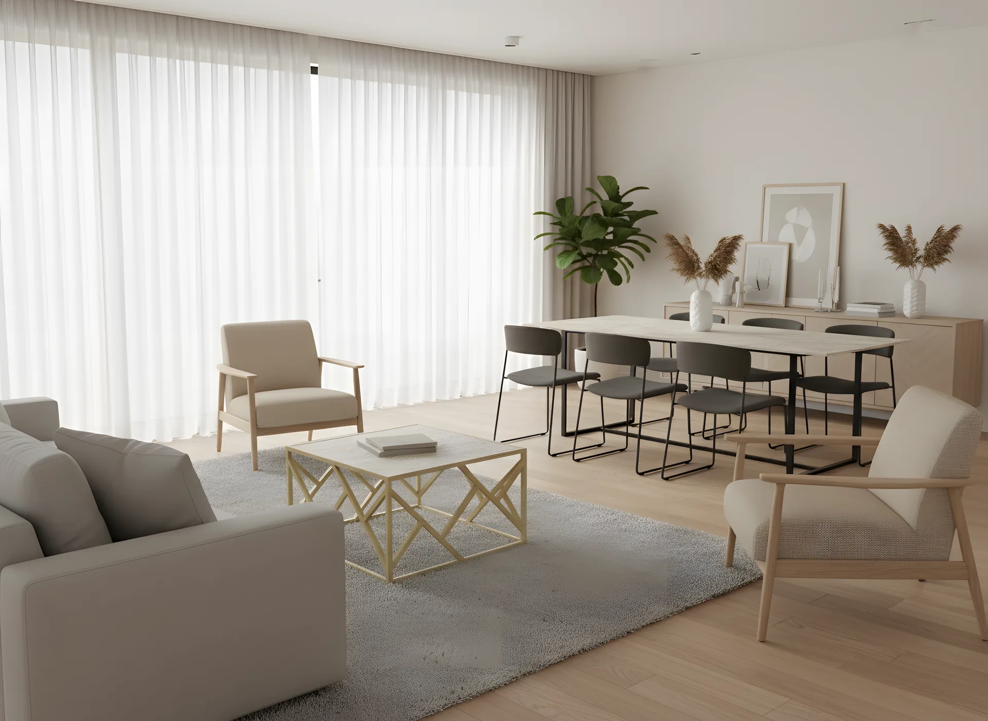 Stoły i stoliki z Dektonu i stali na wymiar – meble premium do nowoczesnych wnętrz